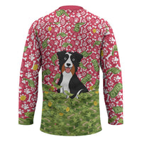 I Work Hard So That My Dog Can Have A Better Life Christmas Christmas Hockey Jersey Xmas Holiday Patterns - Wonder Print Shop