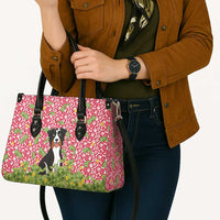 I Work Hard So That My Dog Can Have A Better Life Christmas Christmas Leather Bag Xmas Holiday Patterns - Wonder Print Shop