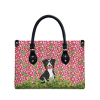 I Work Hard So That My Dog Can Have A Better Life Christmas Christmas Leather Bag Xmas Holiday Patterns - Wonder Print Shop