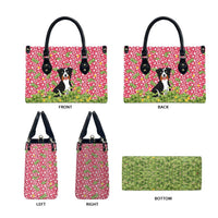 I Work Hard So That My Dog Can Have A Better Life Christmas Christmas Leather Bag Xmas Holiday Patterns - Wonder Print Shop