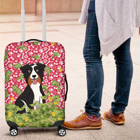 I Work Hard So That My Dog Can Have A Better Life Christmas Christmas Luggage Cover Xmas Holiday Patterns - undefined