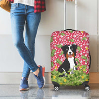 I Work Hard So That My Dog Can Have A Better Life Christmas Christmas Luggage Cover Xmas Holiday Patterns - undefined