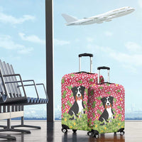 I Work Hard So That My Dog Can Have A Better Life Christmas Christmas Luggage Cover Xmas Holiday Patterns - undefined