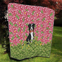 I Work Hard So That My Dog Can Have A Better Life Christmas Christmas Quilt Xmas Holiday Patterns - Wonder Print Shop