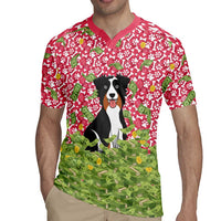 I Work Hard So That My Dog Can Have A Better Life Christmas Christmas Rugby Jersey Xmas Holiday Patterns - Wonder Print Shop