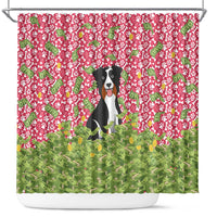 I Work Hard So That My Dog Can Have A Better Life Christmas Christmas Shower Curtain Xmas Holiday Patterns - Wonder Print Shop