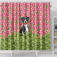 I Work Hard So That My Dog Can Have A Better Life Christmas Christmas Shower Curtain Xmas Holiday Patterns - Wonder Print Shop