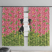 I Work Hard So That My Dog Can Have A Better Life Christmas Christmas Window Curtain Xmas Holiday Patterns - Wonder Print Shop