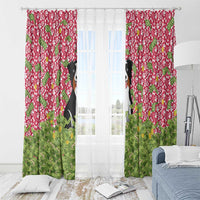 I Work Hard So That My Dog Can Have A Better Life Christmas Christmas Window Curtain Xmas Holiday Patterns - Wonder Print Shop