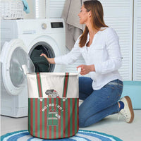 Stay With My Pig Christmas Christmas Laundry Basket Xmas Holiday Patterns - Wonder Print Shop