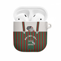 Stay With My Pig Christmas Christmas AirPods Case Xmas Holiday Patterns - Wonder Print Shop