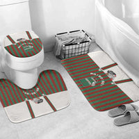 Stay With My Pig Christmas Christmas Bathroom Set Xmas Holiday Patterns - Wonder Print Shop