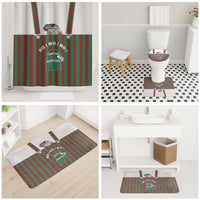 Stay With My Pig Christmas Christmas Bathroom Set Xmas Holiday Patterns - Wonder Print Shop