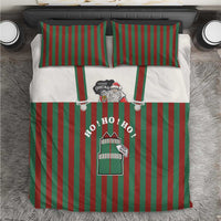 Stay With My Pig Christmas Christmas Bedding Set Xmas Holiday Patterns - Wonder Print Shop