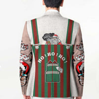 Stay With My Pig Christmas Christmas Blazer Xmas Holiday Patterns - Wonder Print Shop