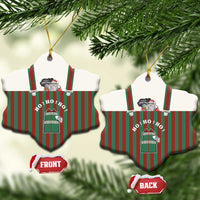 Stay With My Pig Christmas Ceramic Ornament Xmas Holiday Patterns - Wonder Print Shop
