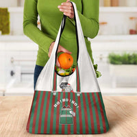 Stay With My Pig Christmas Christmas Grocery Bag Xmas Holiday Patterns - Wonder Print Shop
