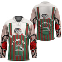 Stay With My Pig Christmas Christmas Hockey Jersey Xmas Holiday Patterns - Wonder Print Shop
