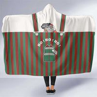 Stay With My Pig Christmas Christmas Hooded Blanket Xmas Holiday Patterns - Wonder Print Shop