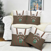 Stay With My Pig Christmas Christmas Pillow Cover Xmas Holiday Patterns - Wonder Print Shop