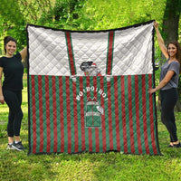 Stay With My Pig Christmas Christmas Quilt Xmas Holiday Patterns - Wonder Print Shop