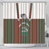 Stay With My Pig Christmas Christmas Shower Curtain Xmas Holiday Patterns - Wonder Print Shop