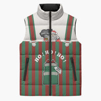 Stay With My Pig Christmas Christmas Sleeveless Puffer Jacket Xmas Holiday Patterns - Wonder Print Shop
