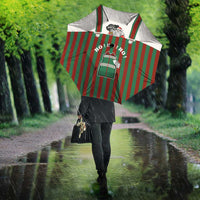 Stay With My Pig Christmas Christmas Umbrella Xmas Holiday Patterns - Wonder Print Shop