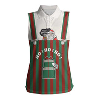 Stay With My Pig Christmas Christmas Women Sleeveless Polo Shirt Xmas Holiday Patterns - Wonder Print Shop