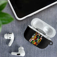 I Didn't Ask To Be Black I Just Got Lucky Magazine Cutout AirPods Case with Ancestral Portrait Collage Lettering - Wonder Print Shop