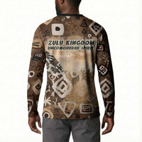 Shaka Zulu Button Sweatshirt Monochrome Portrait Zulu Kingdom Heritage Unconquered Spirit Warrior Legacy Theme
