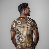 Shaka Zulu T shirt Monochrome Portrait Zulu Kingdom Heritage Unconquered Spirit Warrior Legacy Theme - Wonder Print Shop