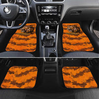 Shaka Zulu Car Mats Warrior Fiery Roaring Lion - Never Retreat Never Surrender African Strength and Courage - Wonder Print Shop