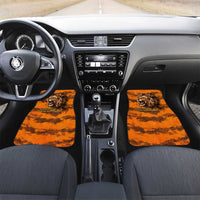 Shaka Zulu Car Mats Warrior Fiery Roaring Lion - Never Retreat Never Surrender African Strength and Courage - Wonder Print Shop