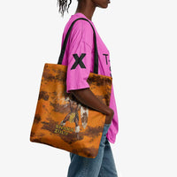 Shaka Zulu Tote Bag Warrior Fiery Roaring Lion - Never Retreat Never Surrender African Strength and Courage - Wonder Print Shop