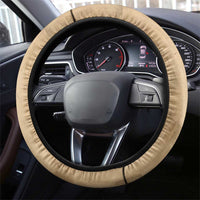 Mansa Musa Steering Wheel Cover Sepia Map Historic Pilgrimage Empire Expedition 1324 African Royalty Legacy - Wonder Print Shop