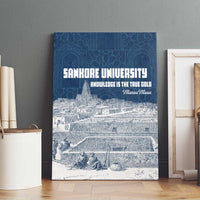 Mansa Musa Sankore University Canvas Wall Art Knowledge is the True Gold - African Scholarly Legacy - Wonder Print Shop