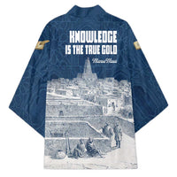 Mansa Musa Sankore University Kimono Knowledge is the True Gold - African Scholarly Legacy - Wonder Print Shop