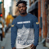 Mansa Musa Sankore University Long Sleeve Shirt Knowledge is the True Gold - African Scholarly Legacy - Wonder Print Shop