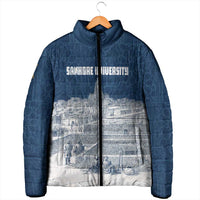 Mansa Musa Sankore University Padded Jacket Knowledge is the True Gold - African Scholarly Legacy - Wonder Print Shop