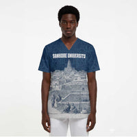 Mansa Musa Sankore University Scrub Top Knowledge is the True Gold - African Scholarly Legacy - Wonder Print Shop