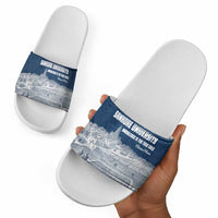 Mansa Musa Sankore University Slide Sandals Knowledge is the True Gold - African Scholarly Legacy - Wonder Print Shop