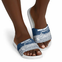 Mansa Musa Sankore University Slide Sandals Knowledge is the True Gold - African Scholarly Legacy - Wonder Print Shop