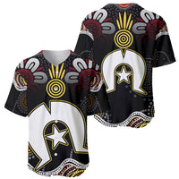 Torest Trait Islands Mix Aboriginal Pattern Baseball Jersey - Wonder Print Shop