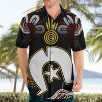 Torest Trait Islands Mix Aboriginal Pattern Hawaiian Shirt - Wonder Print Shop
