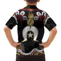 Torest Trait Islands Mix Aboriginal Pattern Hawaiian Shirt - Wonder Print Shop