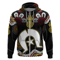Torest Trait Islands Mix Aboriginal Pattern Hoodie - Wonder Print Shop