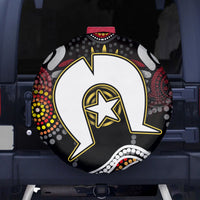 Torest Trait Islands Mix Aboriginal Pattern Spare Tire Cover - Wonder Print Shop