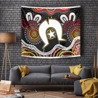 Torest Trait Islands Mix Aboriginal Pattern Tapestry - Wonder Print Shop