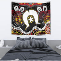 Torest Trait Islands Mix Aboriginal Pattern Tapestry - Wonder Print Shop